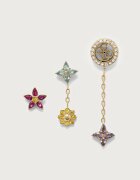 GUESS обици дамски от неръждаема стомана с циркон SECRET GARDEN JUBE06 034JW