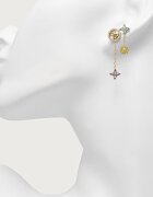 GUESS обици дамски от неръждаема стомана с циркон SECRET GARDEN JUBE06 034JW