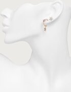 GUESS обици дамски от неръждаема стомана с циркон SECRET GARDEN JUBE06 035JW