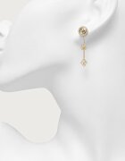 GUESS обици дамски от неръждаема стомана с циркон SECRET GARDEN JUBE06 036JW