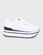 GUESS Обувки HANSIN в бяло с платформа FL5HNS FAL12 PEL12