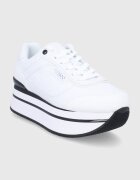 GUESS Обувки HANSIN в бяло с платформа FL5HNS FAL12 PEL12