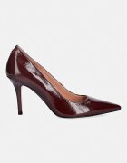 GUESS Обувки с тънък ток PRINDY в бордо FLFPRN LEP08