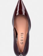 GUESS Обувки с тънък ток PRINDY в бордо FLFPRN LEP08