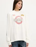 Guess Originals Памучна блуза с дълги ръкави