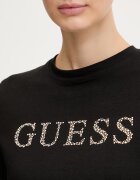 GUESS от памук с еластан OCTAVIA черен V6RI20 J1314