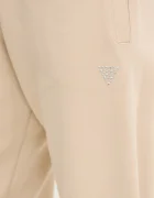 GUESS Памучен спортен панталон PRIMULA в бежово с изчистен дизайн V5YB17 KCRP0