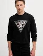 GUESS Памучен суичър
