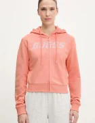 GUESS Памучен суичър PRIMULA