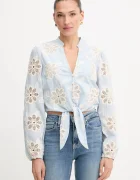 GUESS Памучна риза HAZEL