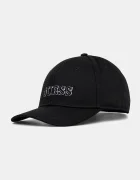 GUESS Памучна шапка с козирка