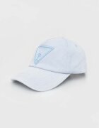 GUESS Памучна шапка с козирка INES