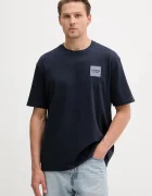 GUESS Памучна тениска