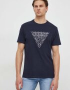 GUESS Памучна тениска