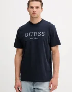 GUESS Памучна тениска