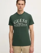 GUESS Памучна тениска