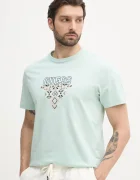 GUESS Памучна тениска