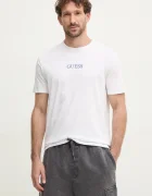 GUESS Памучна тениска