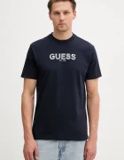 GUESS Памучна тениска