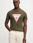 GUESS Памучна тениска