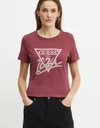 GUESS Памучна тениска