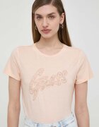 GUESS Памучна тениска