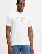 GUESS Памучна тениска