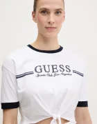 GUESS Памучна тениска