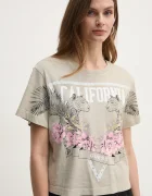 GUESS Памучна тениска