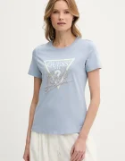 GUESS Памучна тениска