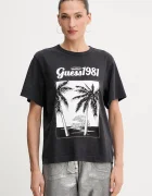 GUESS Памучна тениска