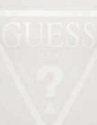 GUESS Памучна тениска ADELE в бежово V2YI07 K8HM0