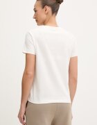 GUESS Памучна тениска ARTEMISIA дамска в бежово V6RI05 I3Z14