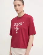 GUESS Памучна тениска AURLIE