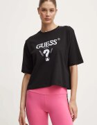 GUESS Памучна тениска AURLIE