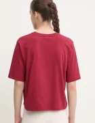 GUESS Памучна тениска AURLIE в червено V4YI06 I3Z14