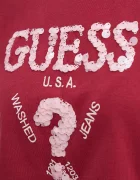 GUESS Памучна тениска AURLIE в червено V4YI06 I3Z14