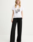 GUESS Памучна тениска дамска в бяло W6RI28 I3Z14