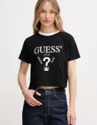 GUESS Памучна тениска FILANTA