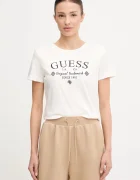 GUESS Памучна тениска GLORIA