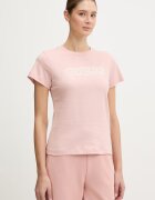 GUESS Памучна тениска KETTY дамска в розово V6RI10 I3Z14