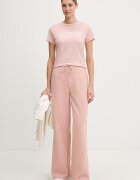 GUESS Памучна тениска KETTY дамска в розово V6RI10 I3Z14