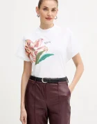 GUESS Памучна тениска LILY