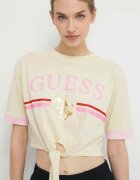 GUESS Памучна тениска MYLAH