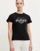 GUESS Памучна тениска NARCISO
