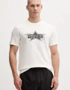 GUESS Памучна тениска NELLO