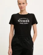 GUESS Памучна тениска NINA