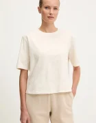 GUESS Памучна тениска PEONY