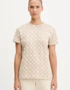 GUESS Памучна тениска PEONY