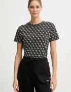 GUESS Памучна тениска RHOMBUS